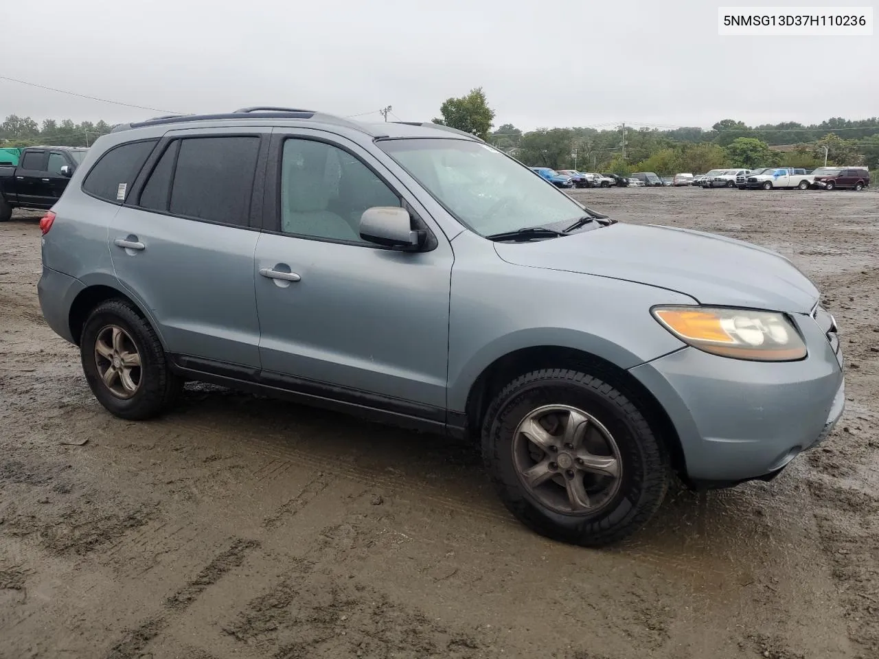 2007 Hyundai Santa Fe Gls VIN: 5NMSG13D37H110236 Lot: 73464354