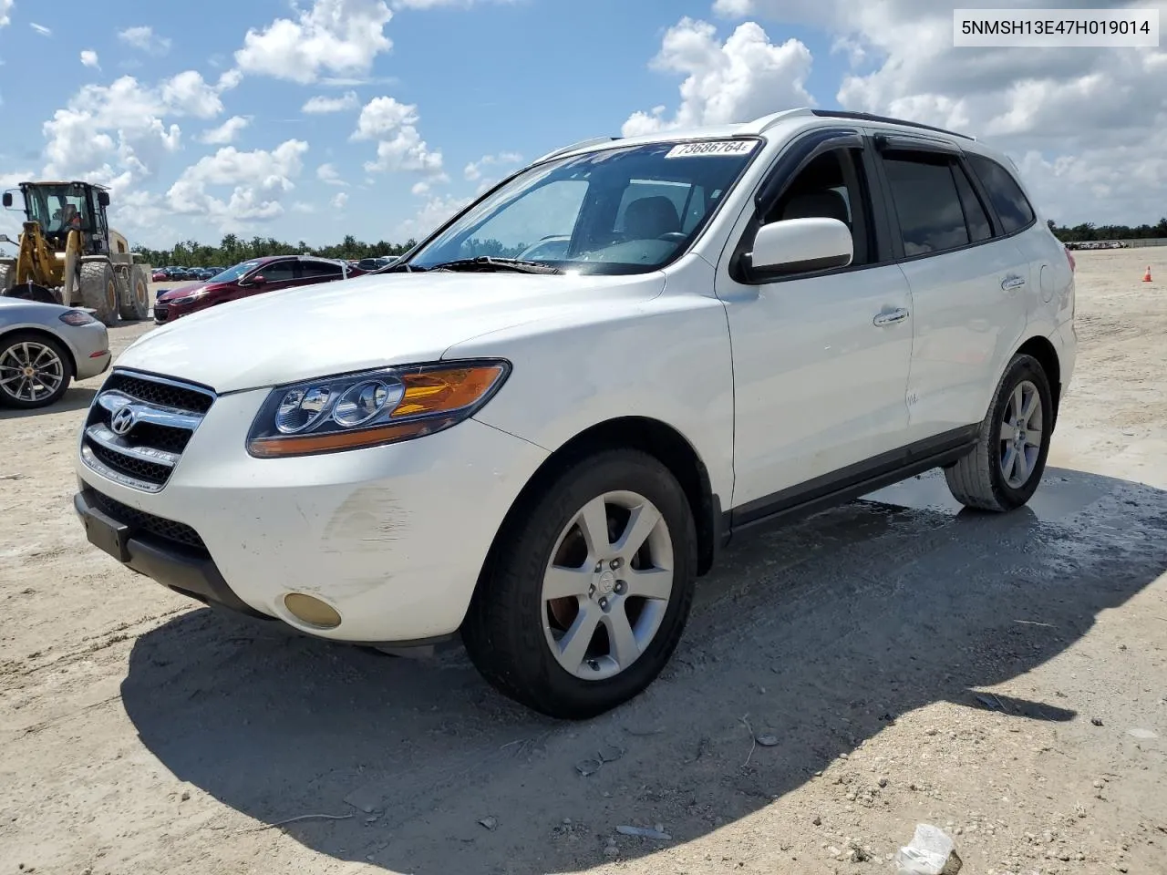 2007 Hyundai Santa Fe Se VIN: 5NMSH13E47H019014 Lot: 73686764