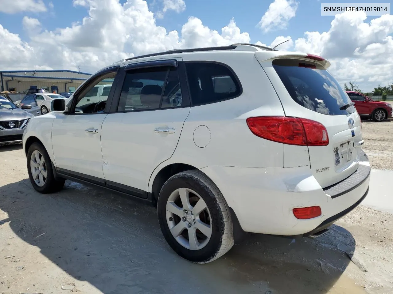 2007 Hyundai Santa Fe Se VIN: 5NMSH13E47H019014 Lot: 73686764