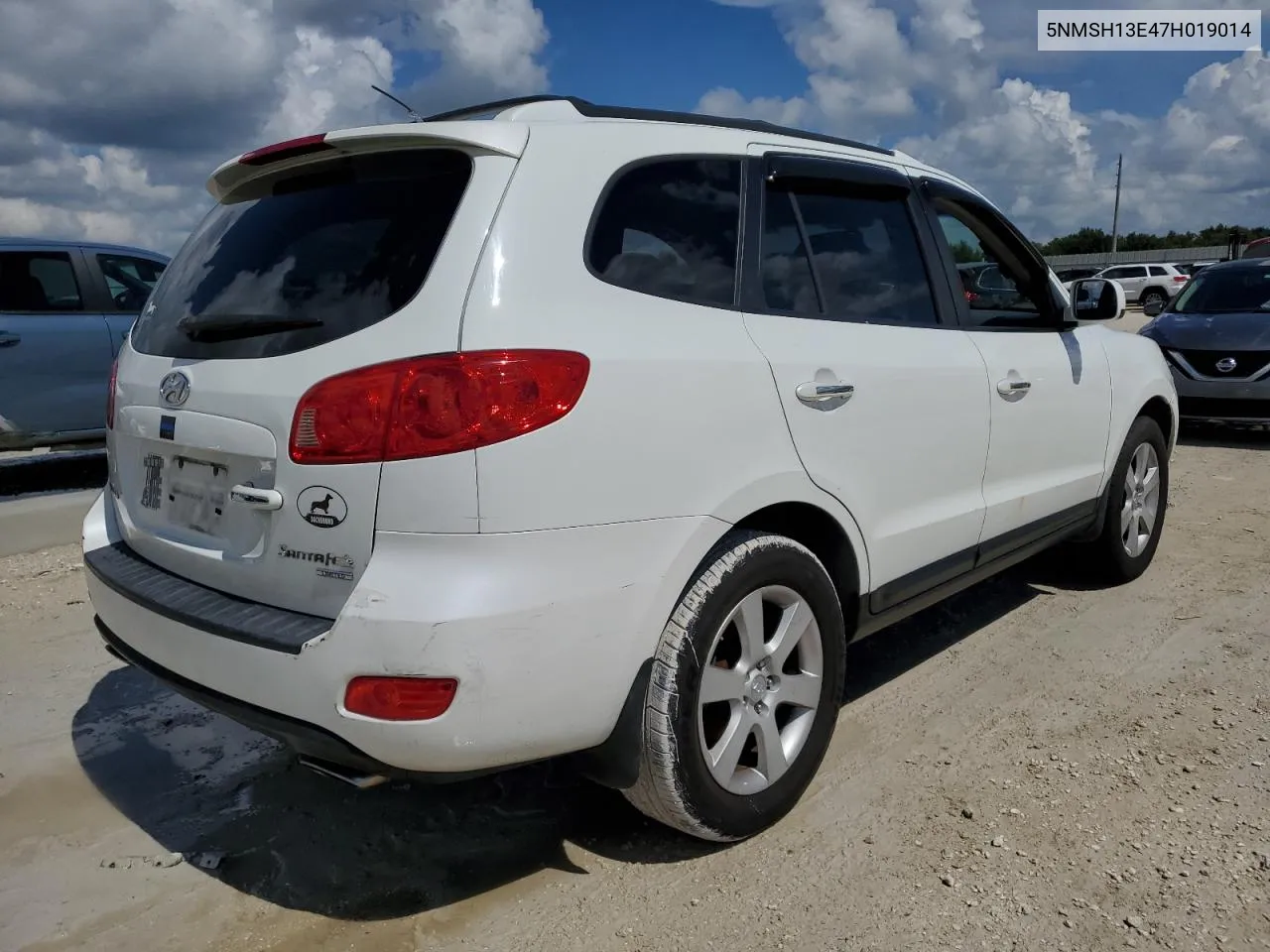 2007 Hyundai Santa Fe Se VIN: 5NMSH13E47H019014 Lot: 73686764