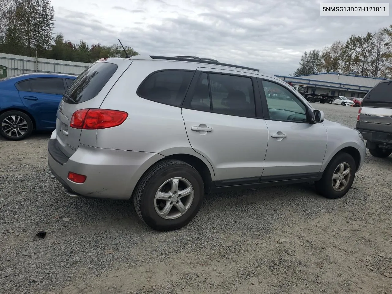 2007 Hyundai Santa Fe Gls VIN: 5NMSG13D07H121811 Lot: 73973384