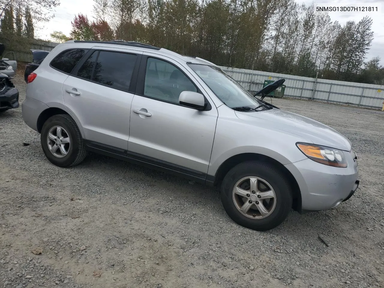 2007 Hyundai Santa Fe Gls VIN: 5NMSG13D07H121811 Lot: 73973384