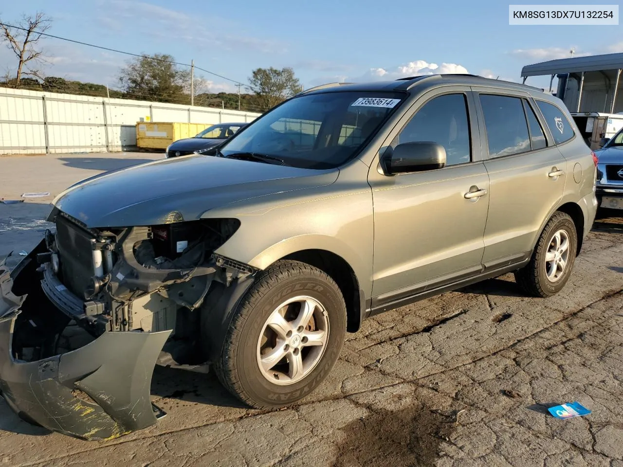 2007 Hyundai Santa Fe Gls VIN: KM8SG13DX7U132254 Lot: 73983614