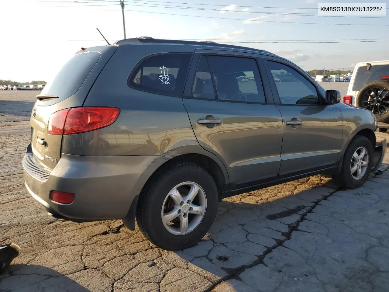 KM8SG13DX7U132254 2007 Hyundai Santa Fe Gls