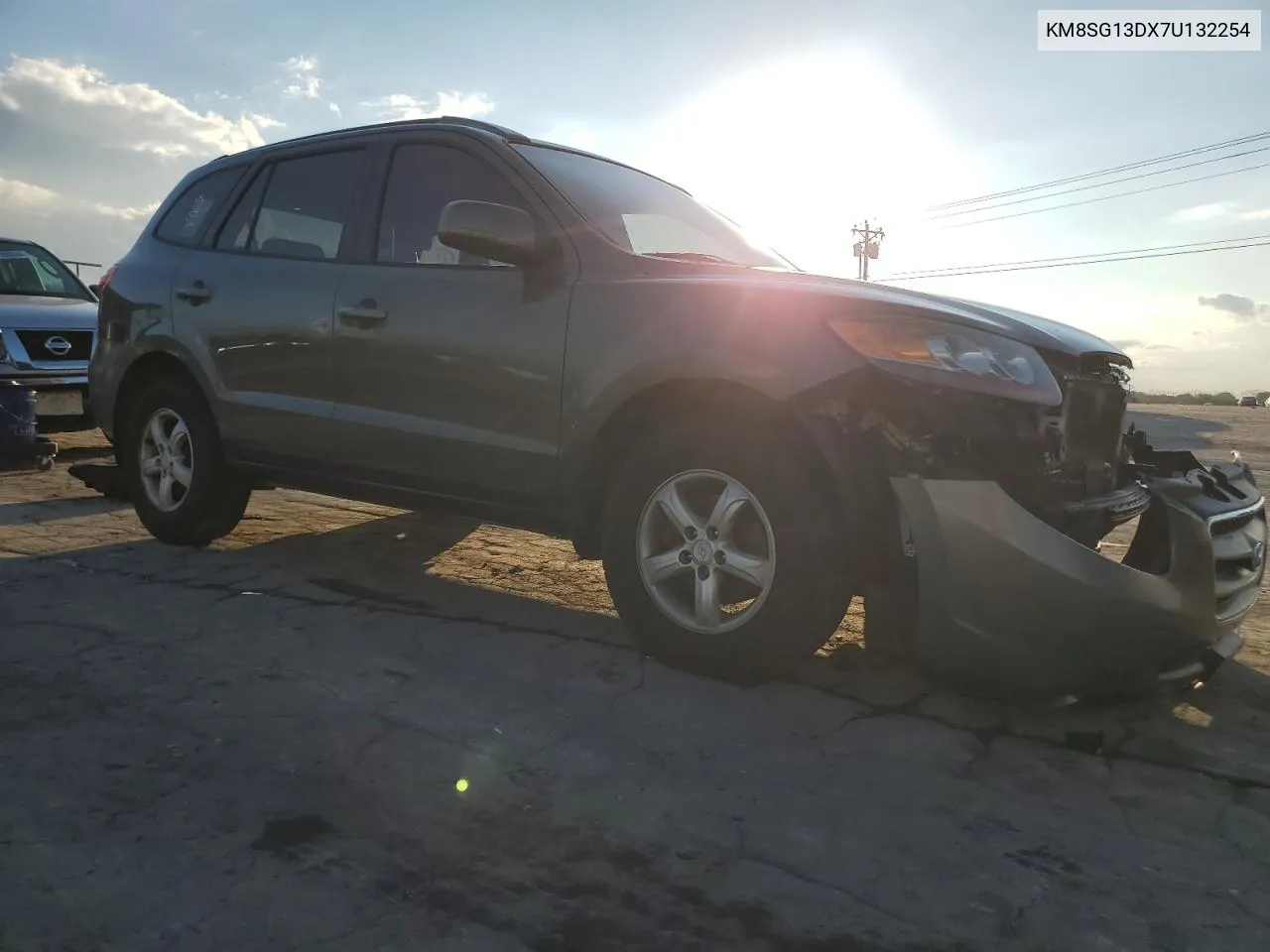 2007 Hyundai Santa Fe Gls VIN: KM8SG13DX7U132254 Lot: 73983614