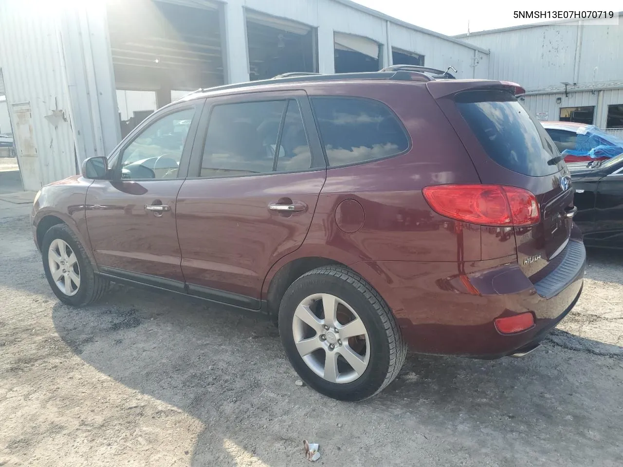 2007 Hyundai Santa Fe Se VIN: 5NMSH13E07H070719 Lot: 74070584