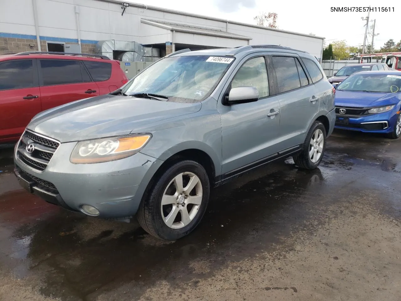 2007 Hyundai Santa Fe Se VIN: 5NMSH73E57H115611 Lot: 74096744