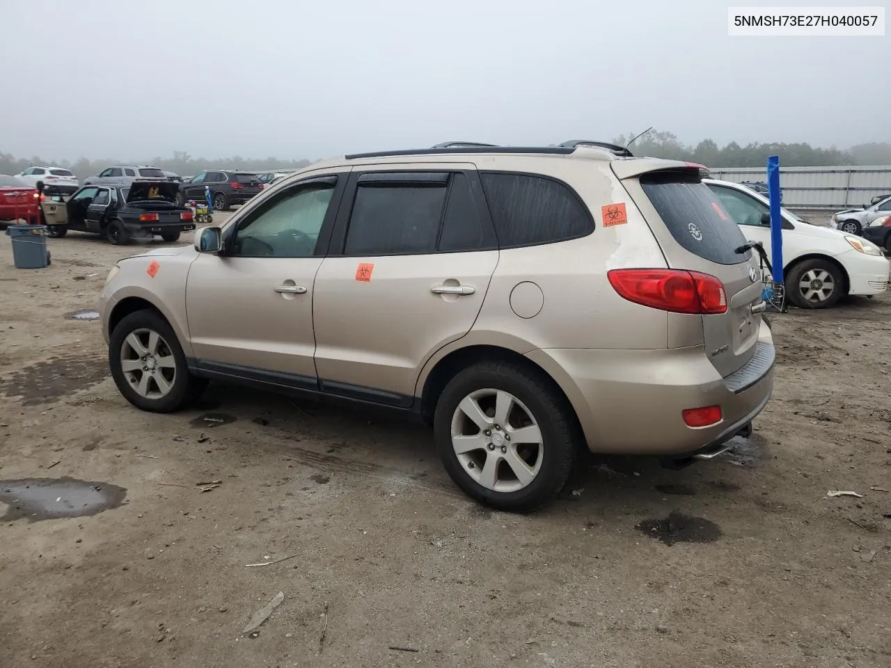 2007 Hyundai Santa Fe Se VIN: 5NMSH73E27H040057 Lot: 74224224