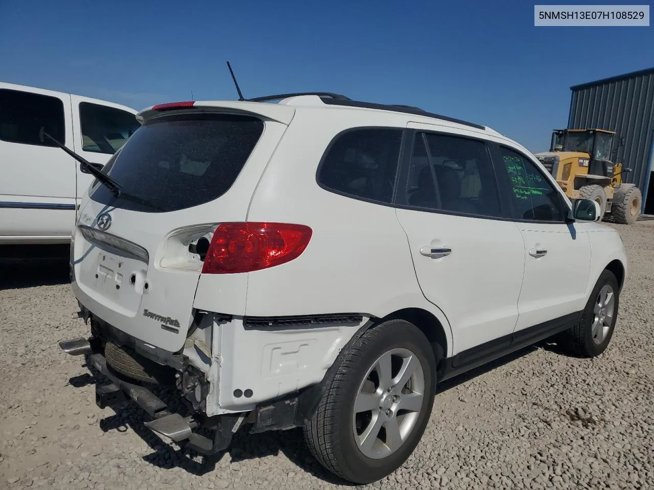 5NMSH13E07H108529 2007 Hyundai Santa Fe Se