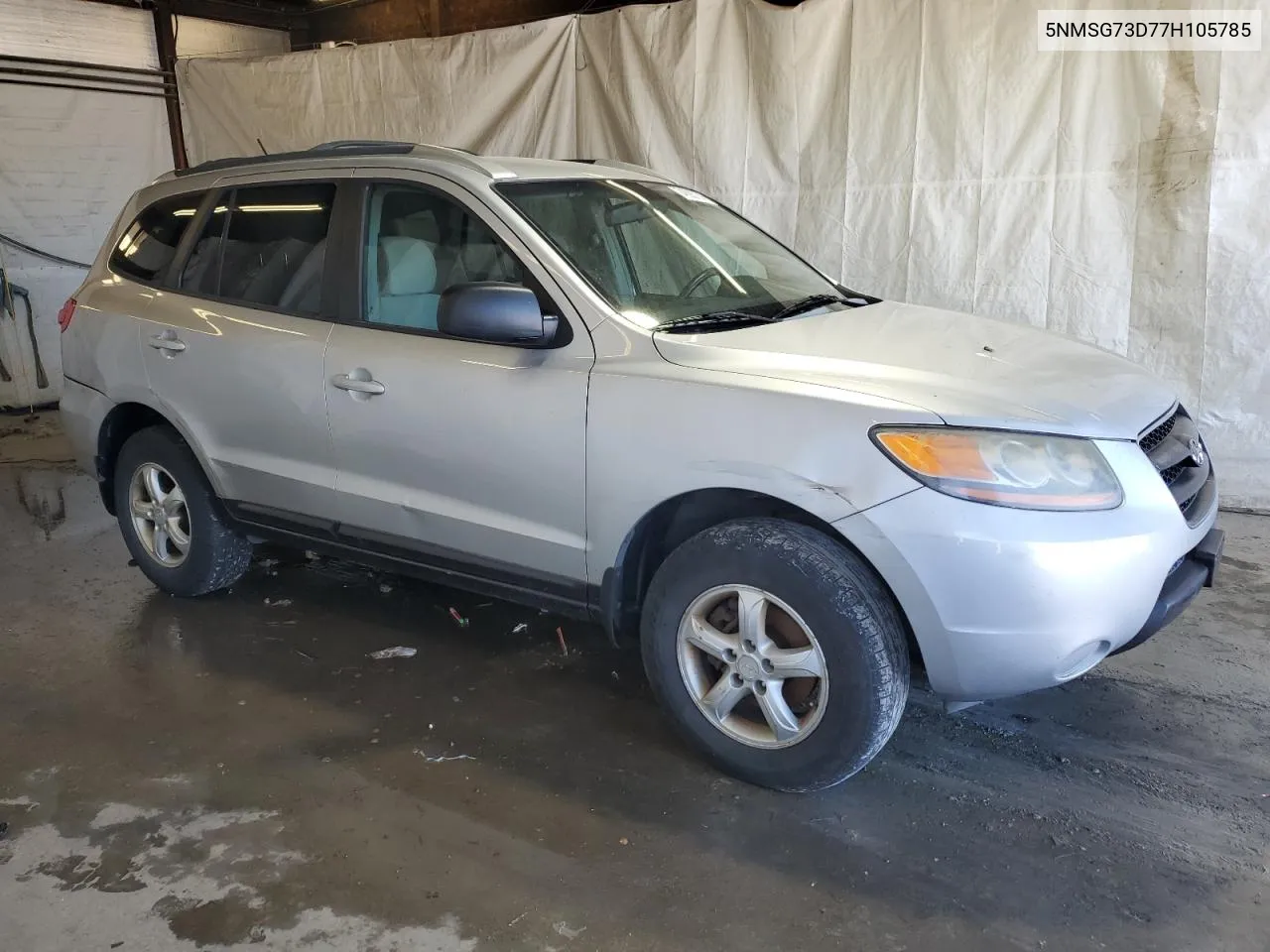 2007 Hyundai Santa Fe Gls VIN: 5NMSG73D77H105785 Lot: 74605774