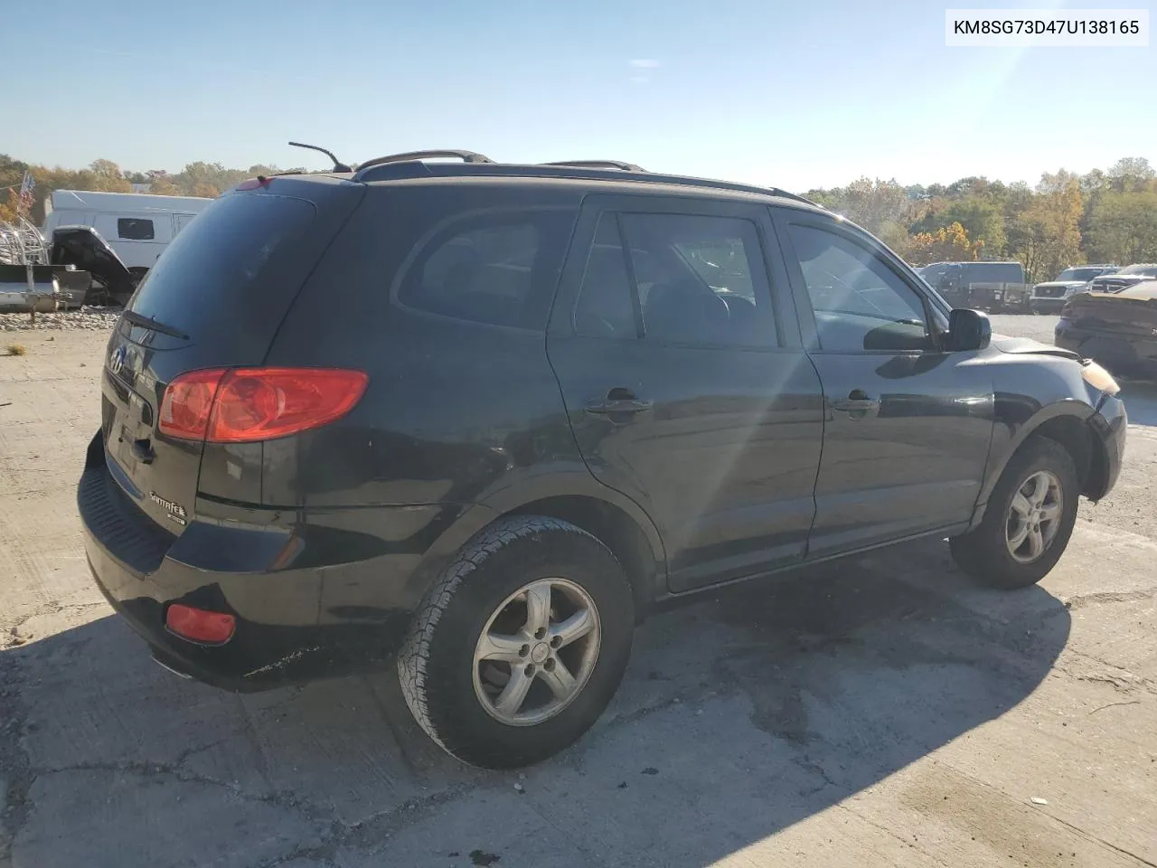 2007 Hyundai Santa Fe Gls VIN: KM8SG73D47U138165 Lot: 75369654