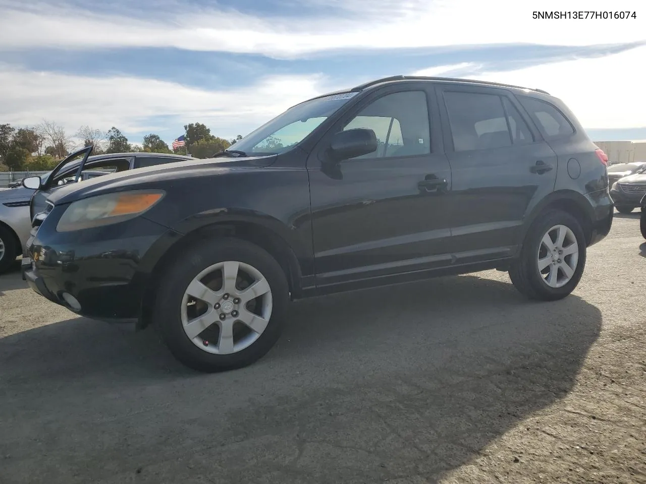 2007 Hyundai Santa Fe Se VIN: 5NMSH13E77H016074 Lot: 75570704