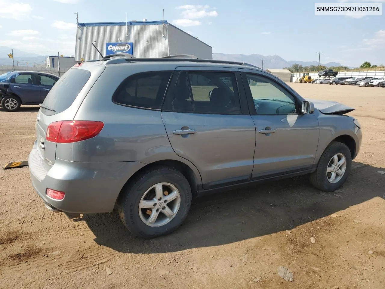 2007 Hyundai Santa Fe Gls VIN: 5NMSG73D97H061286 Lot: 75621384