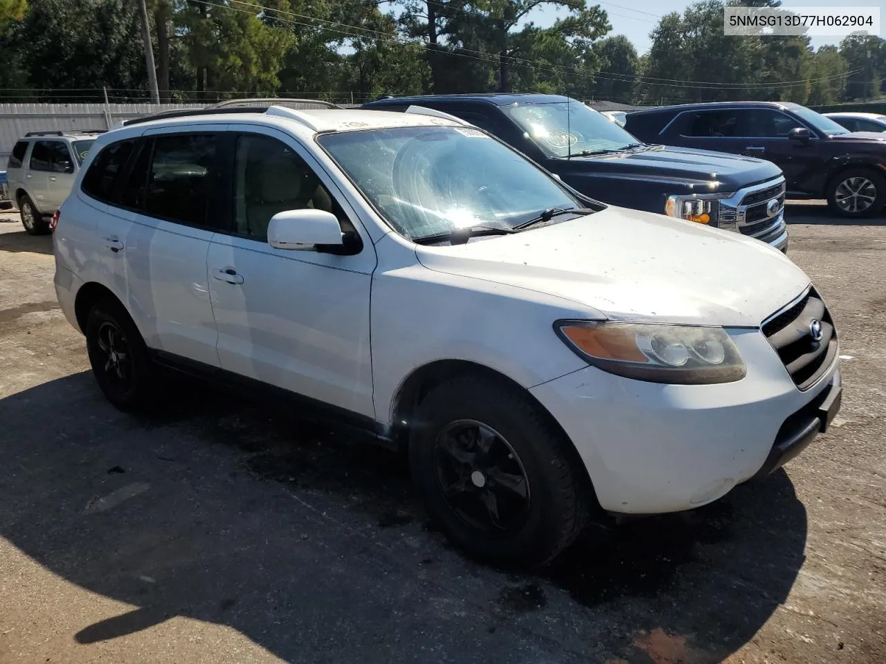 2007 Hyundai Santa Fe Gls VIN: 5NMSG13D77H062904 Lot: 75830354