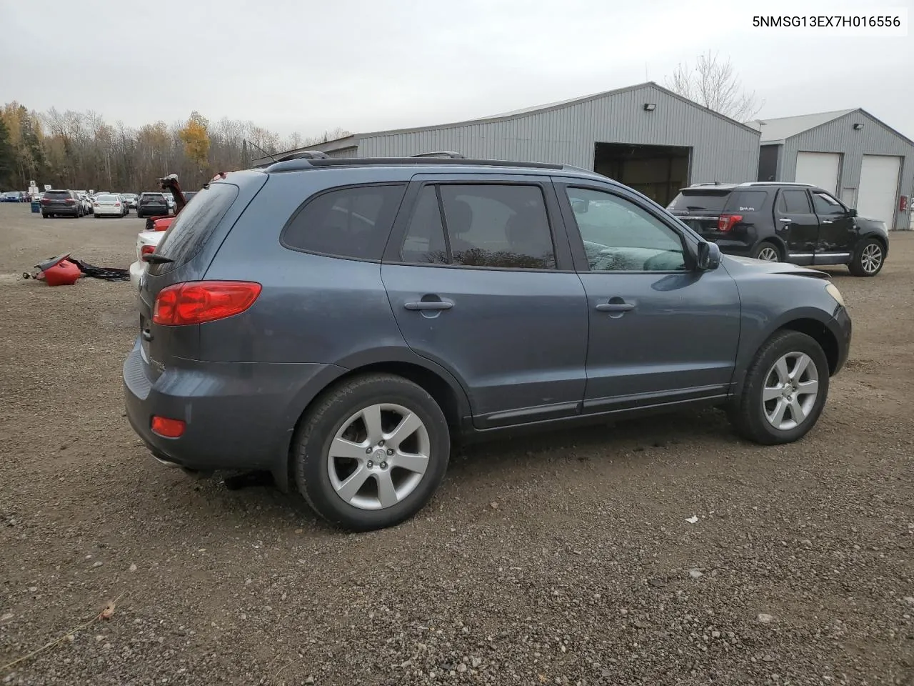 2007 Hyundai Santa Fe Gl VIN: 5NMSG13EX7H016556 Lot: 75871644