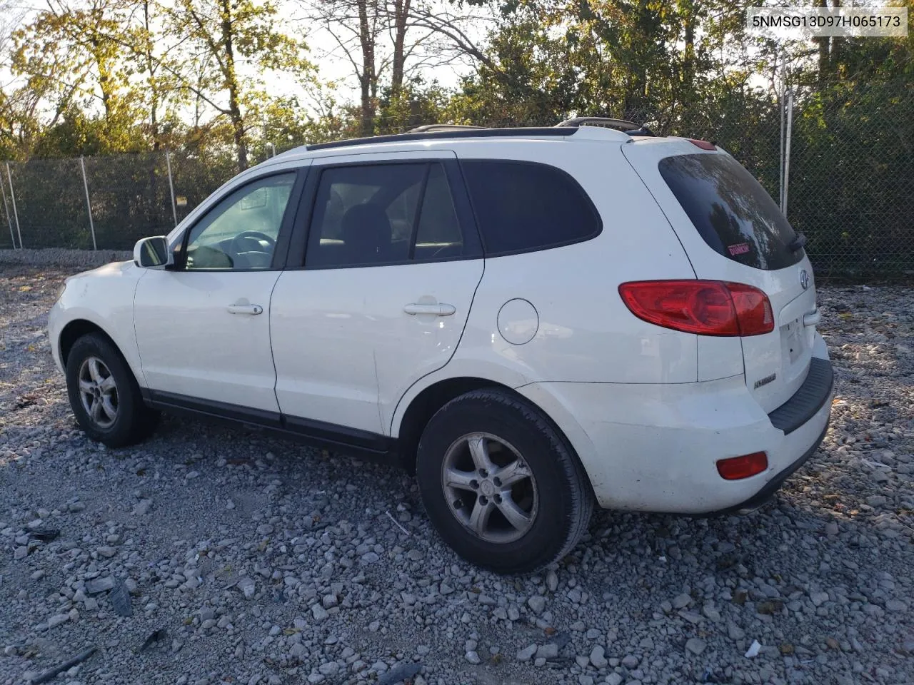 5NMSG13D97H065173 2007 Hyundai Santa Fe Gls