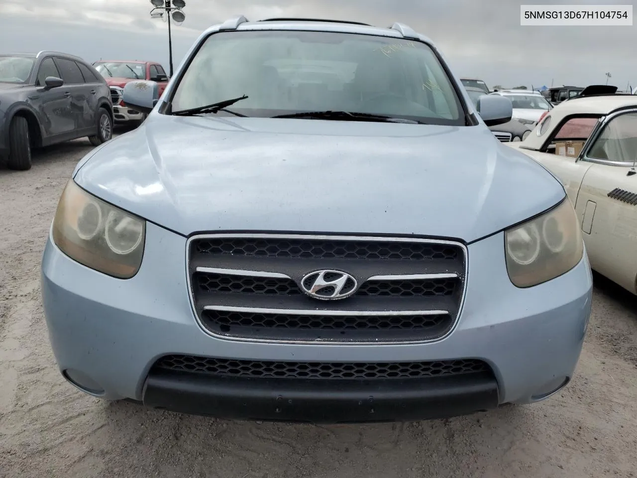 5NMSG13D67H104754 2007 Hyundai Santa Fe Gls