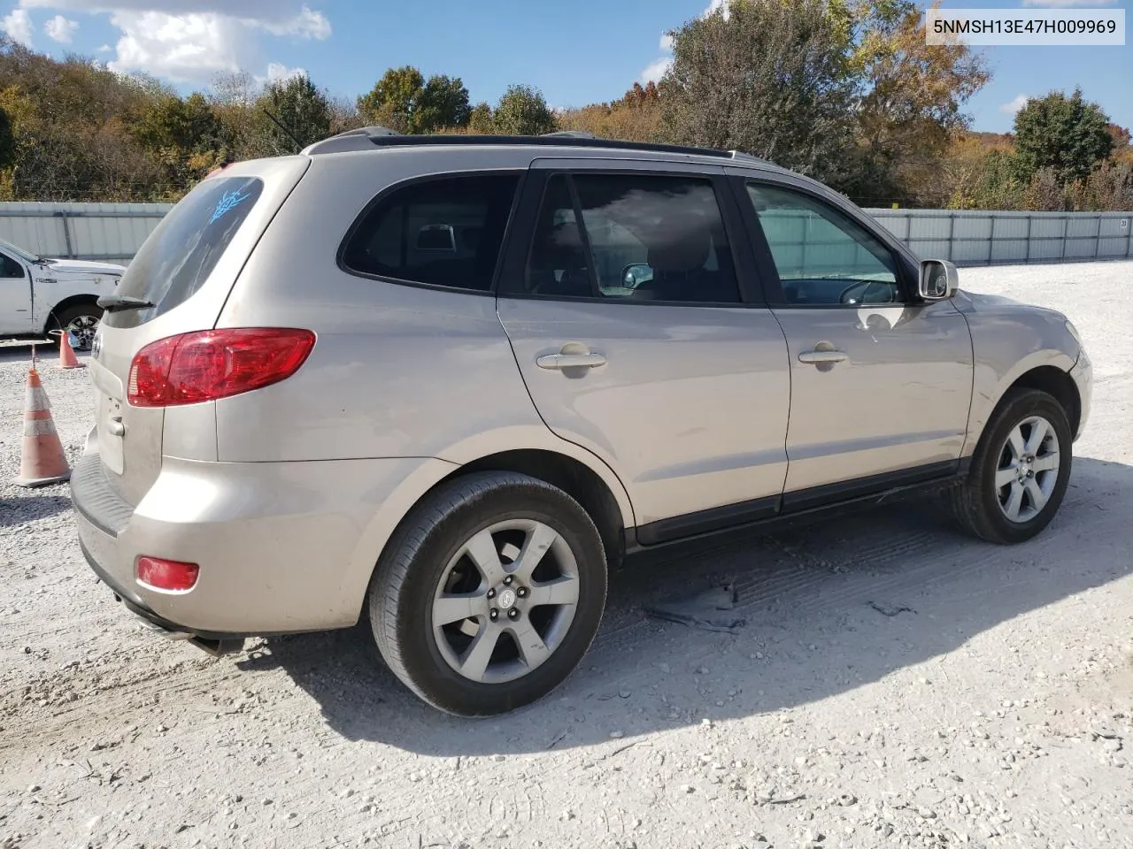 2007 Hyundai Santa Fe Se VIN: 5NMSH13E47H009969 Lot: 77599824