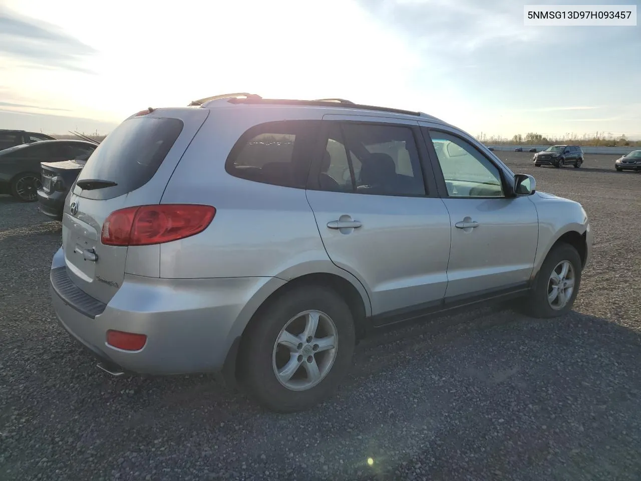 2007 Hyundai Santa Fe Gls VIN: 5NMSG13D97H093457 Lot: 77963544