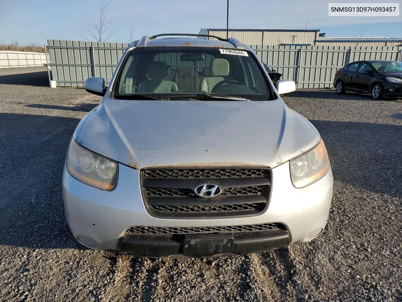 2007 Hyundai Santa Fe Gls VIN: 5NMSG13D97H093457 Lot: 77963544