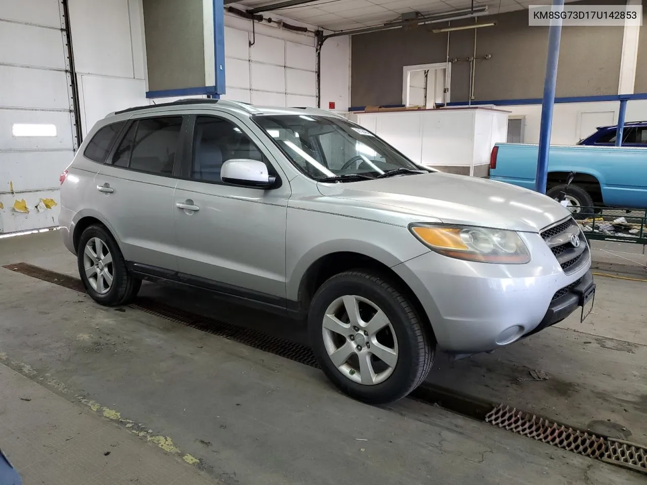 2007 Hyundai Santa Fe Gls VIN: KM8SG73D17U142853 Lot: 78108484