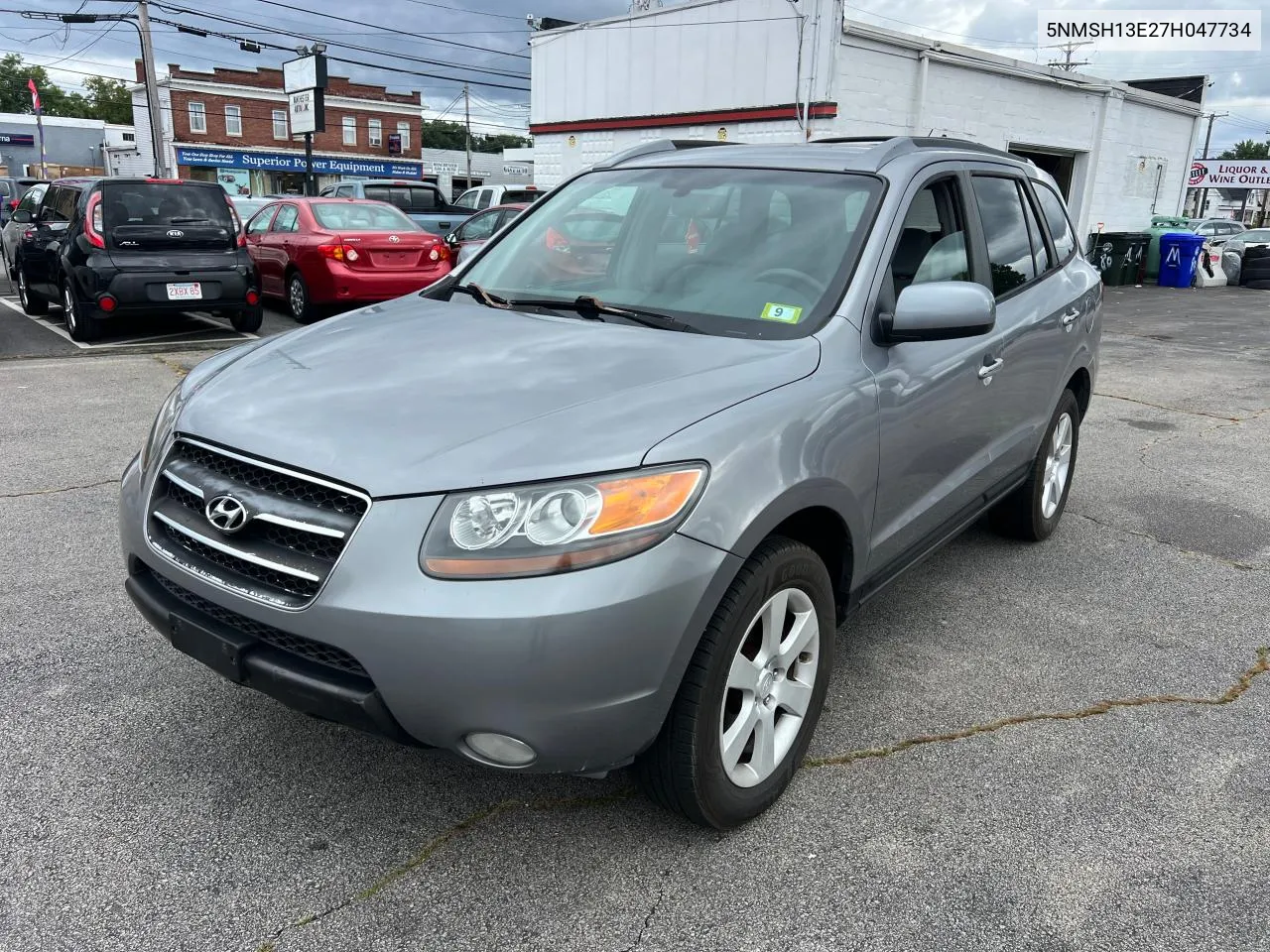 2007 Hyundai Santa Fe Se VIN: 5NMSH13E27H047734 Lot: 78454554