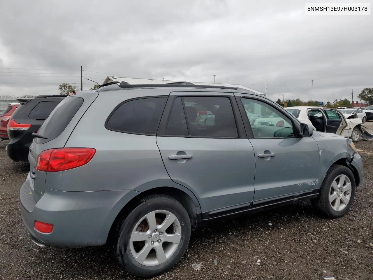 5NMSH13E97H003178 2007 Hyundai Santa Fe Se