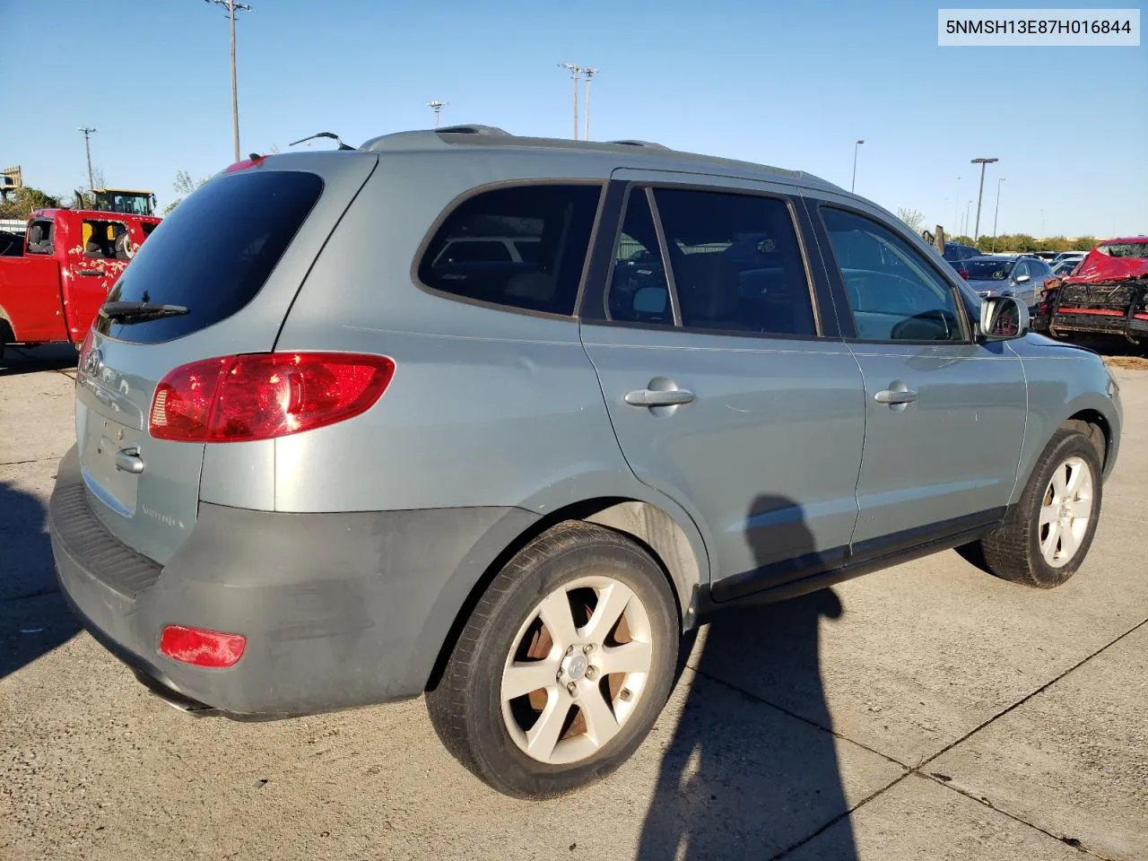 2007 Hyundai Santa Fe Se VIN: 5NMSH13E87H016844 Lot: 79913224