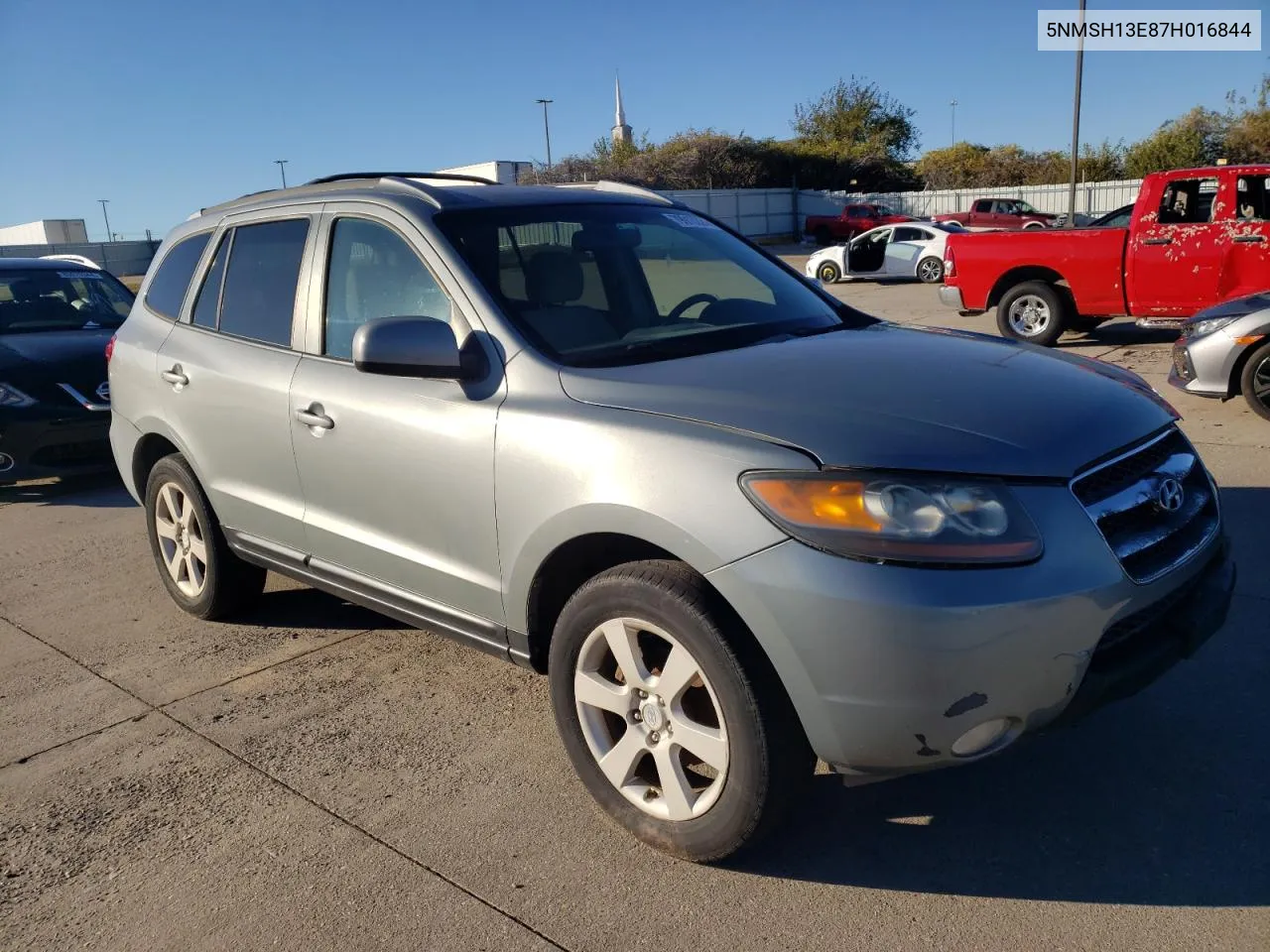 2007 Hyundai Santa Fe Se VIN: 5NMSH13E87H016844 Lot: 79913224