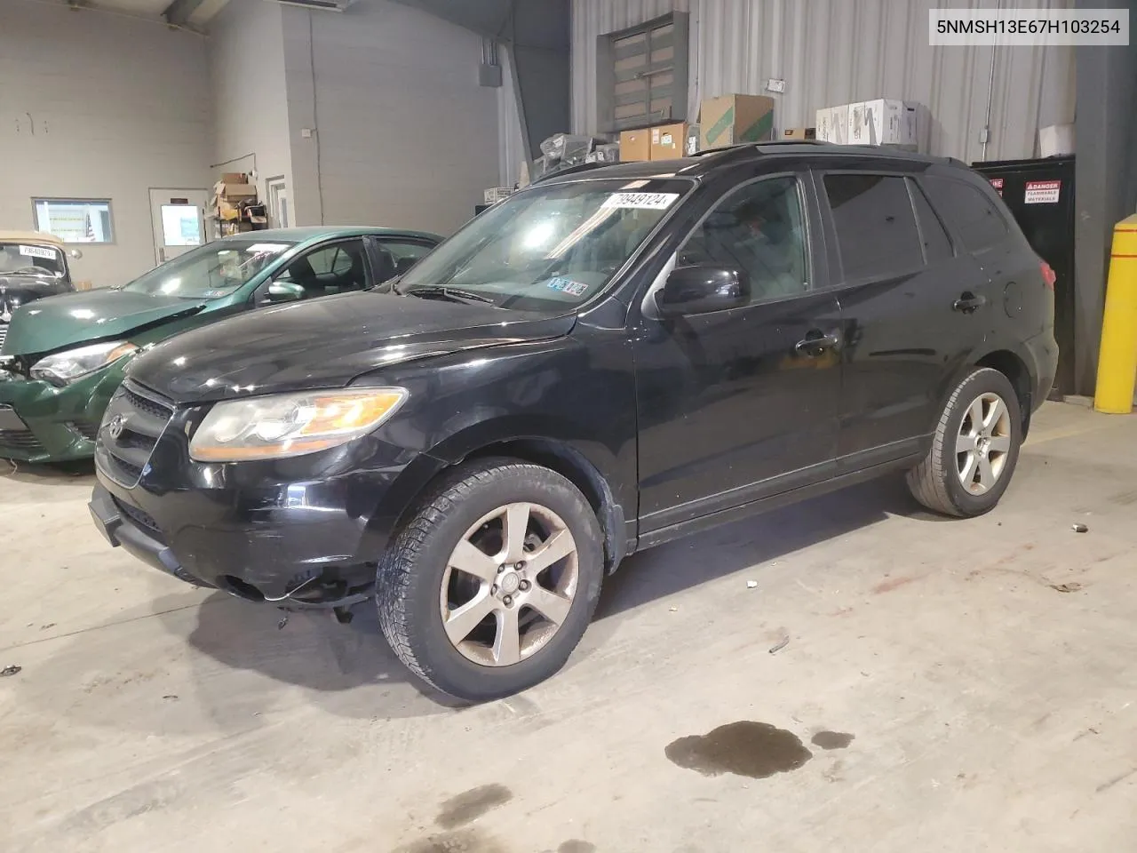 2007 Hyundai Santa Fe Se VIN: 5NMSH13E67H103254 Lot: 79949124