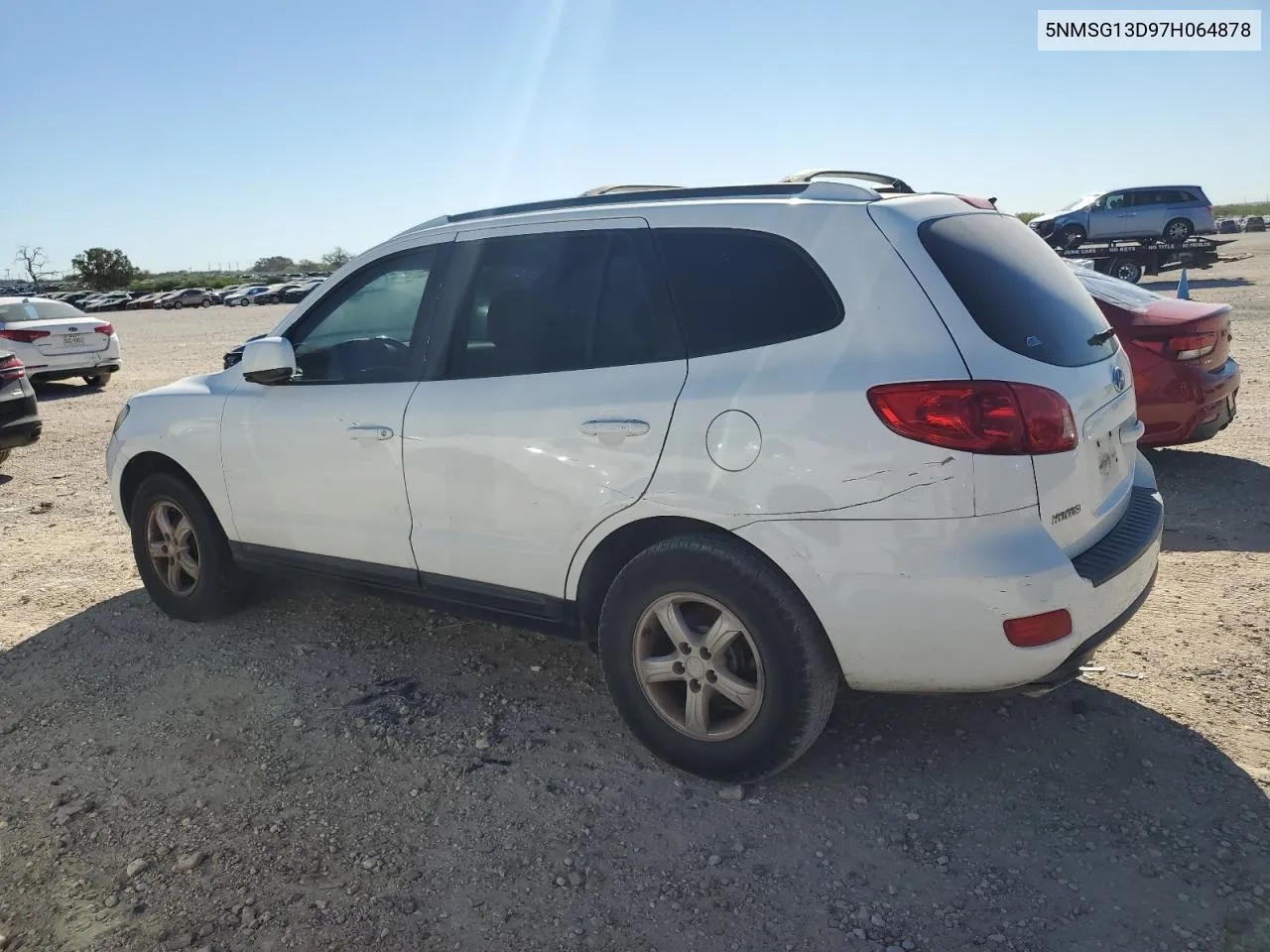 2007 Hyundai Santa Fe Gls VIN: 5NMSG13D97H064878 Lot: 80978164