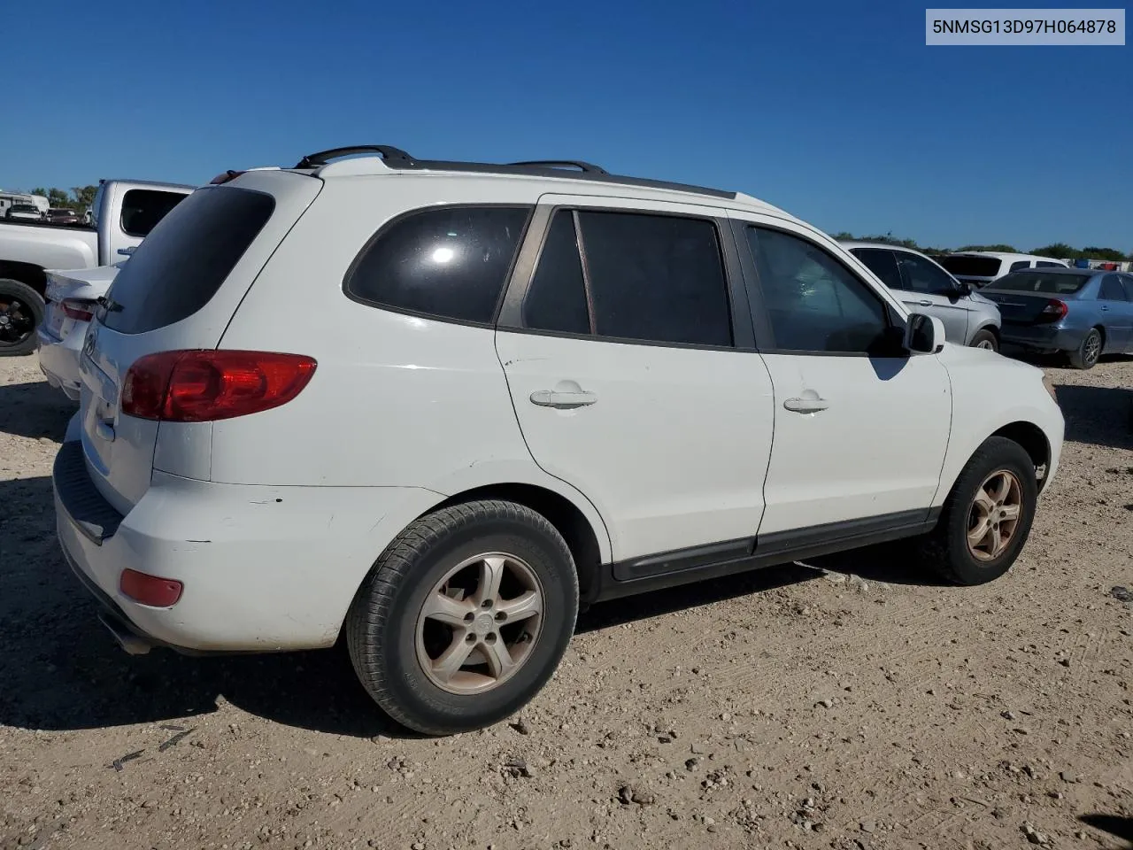 2007 Hyundai Santa Fe Gls VIN: 5NMSG13D97H064878 Lot: 80978164