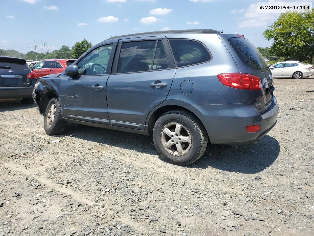 2008 Hyundai Santa Fe Gls VIN: 5NMSG13D98H132064 Lot: 59939634