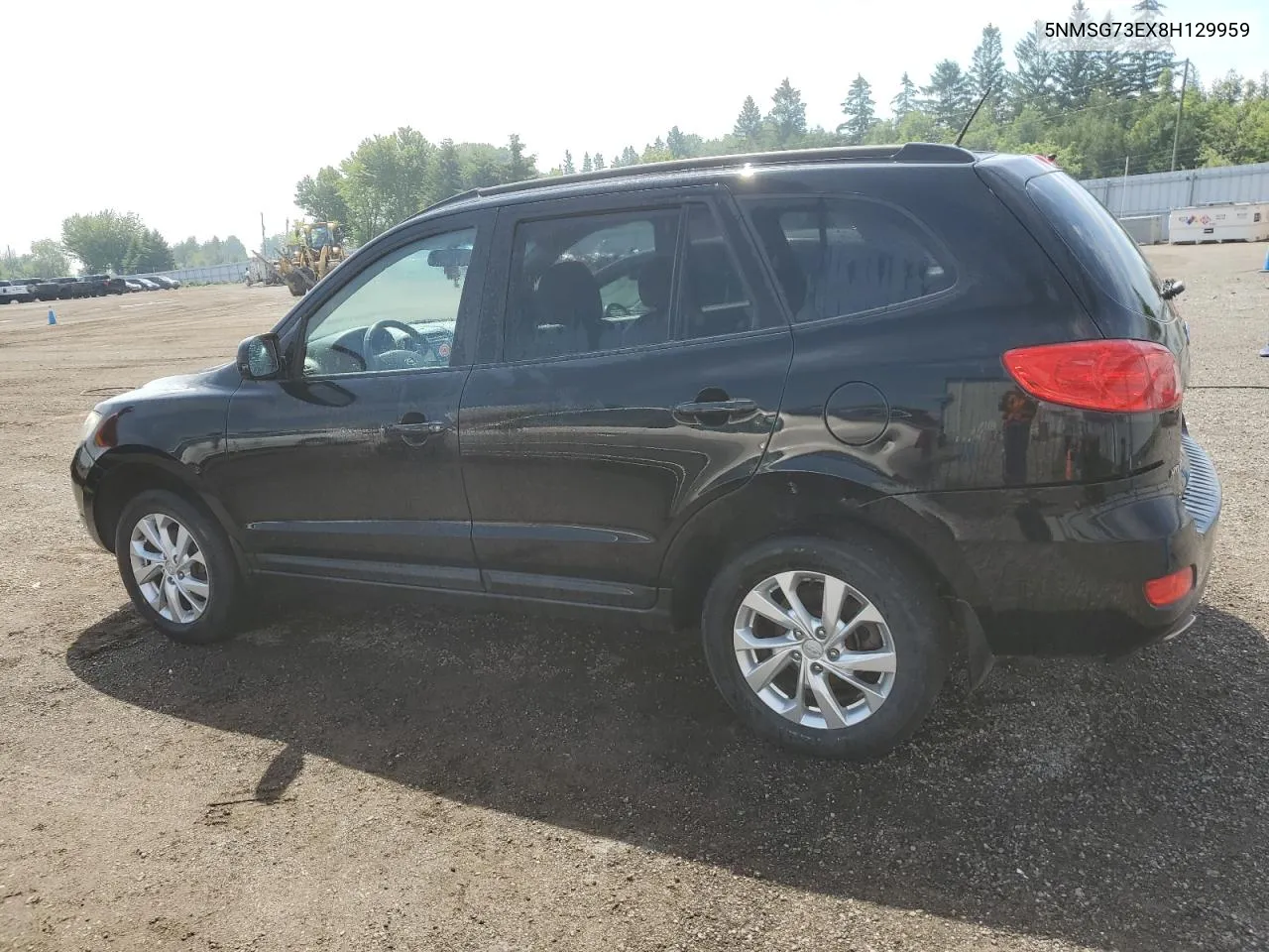 2008 Hyundai Santa Fe Gl VIN: 5NMSG73EX8H129959 Lot: 61245744