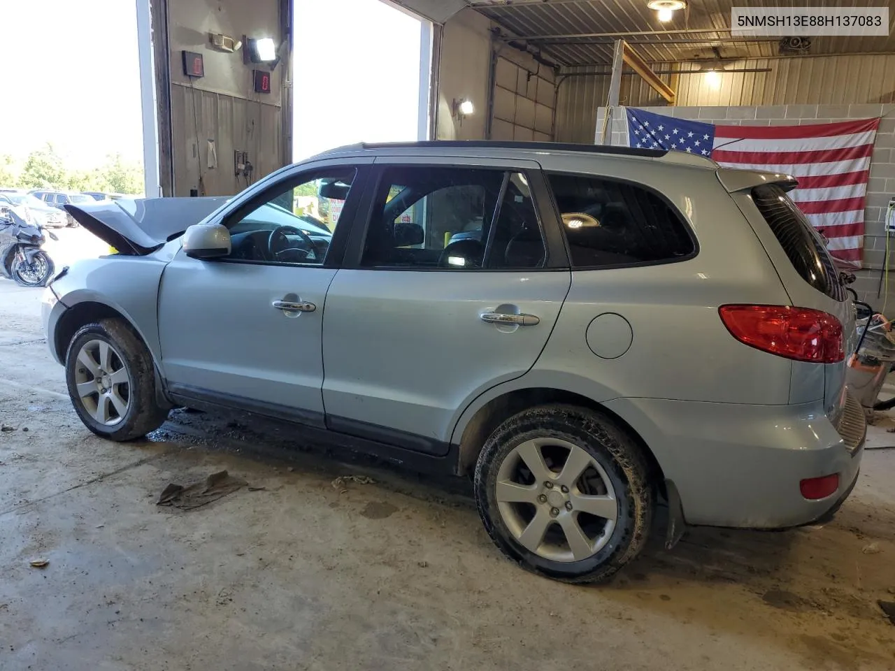 2008 Hyundai Santa Fe Se VIN: 5NMSH13E88H137083 Lot: 62502734