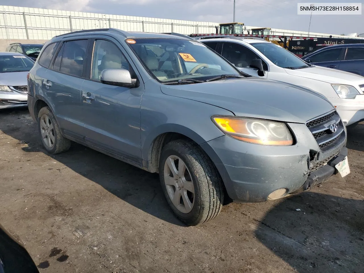 2008 Hyundai Santa Fe Se VIN: 5NMSH73E28H158854 Lot: 63232224