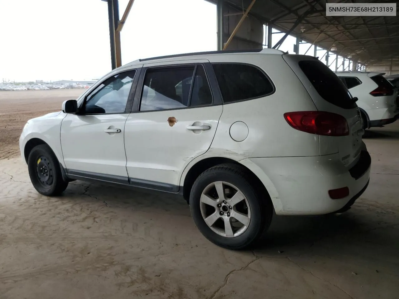 5NMSH73E68H213189 2008 Hyundai Santa Fe Se