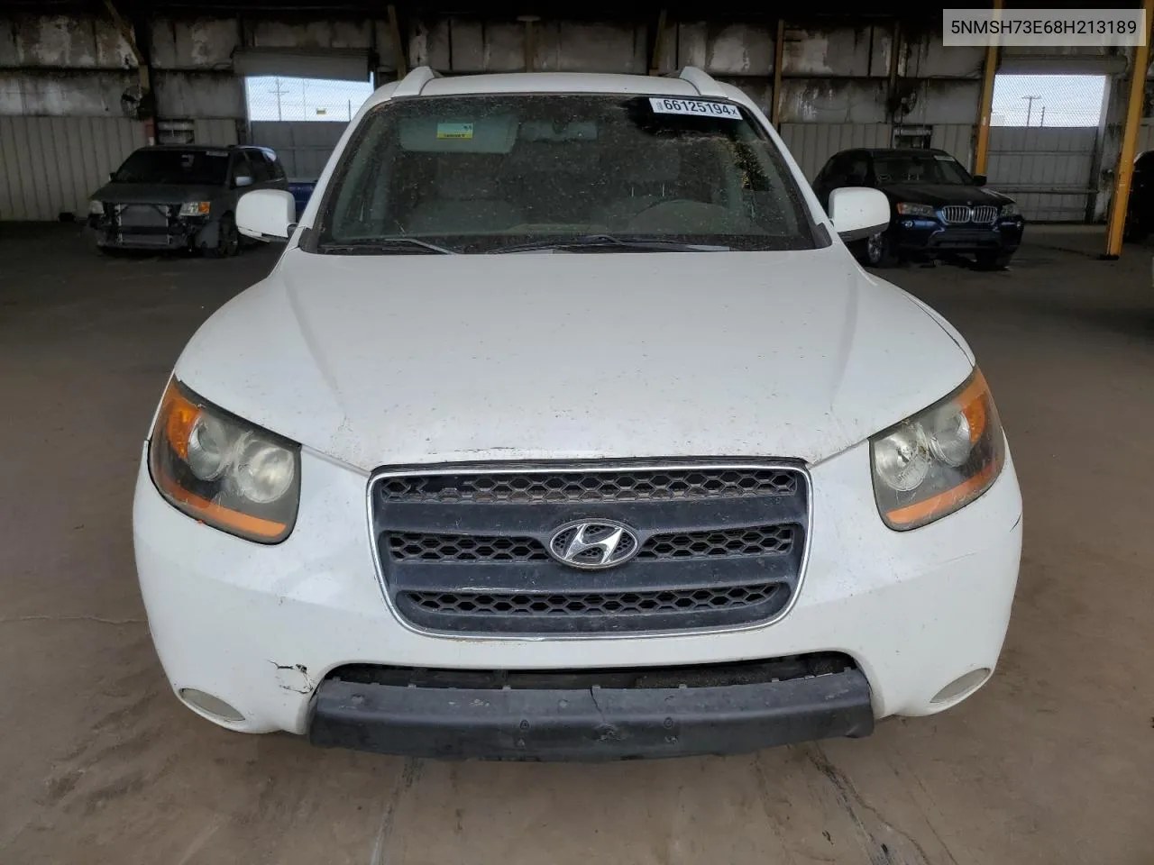 5NMSH73E68H213189 2008 Hyundai Santa Fe Se