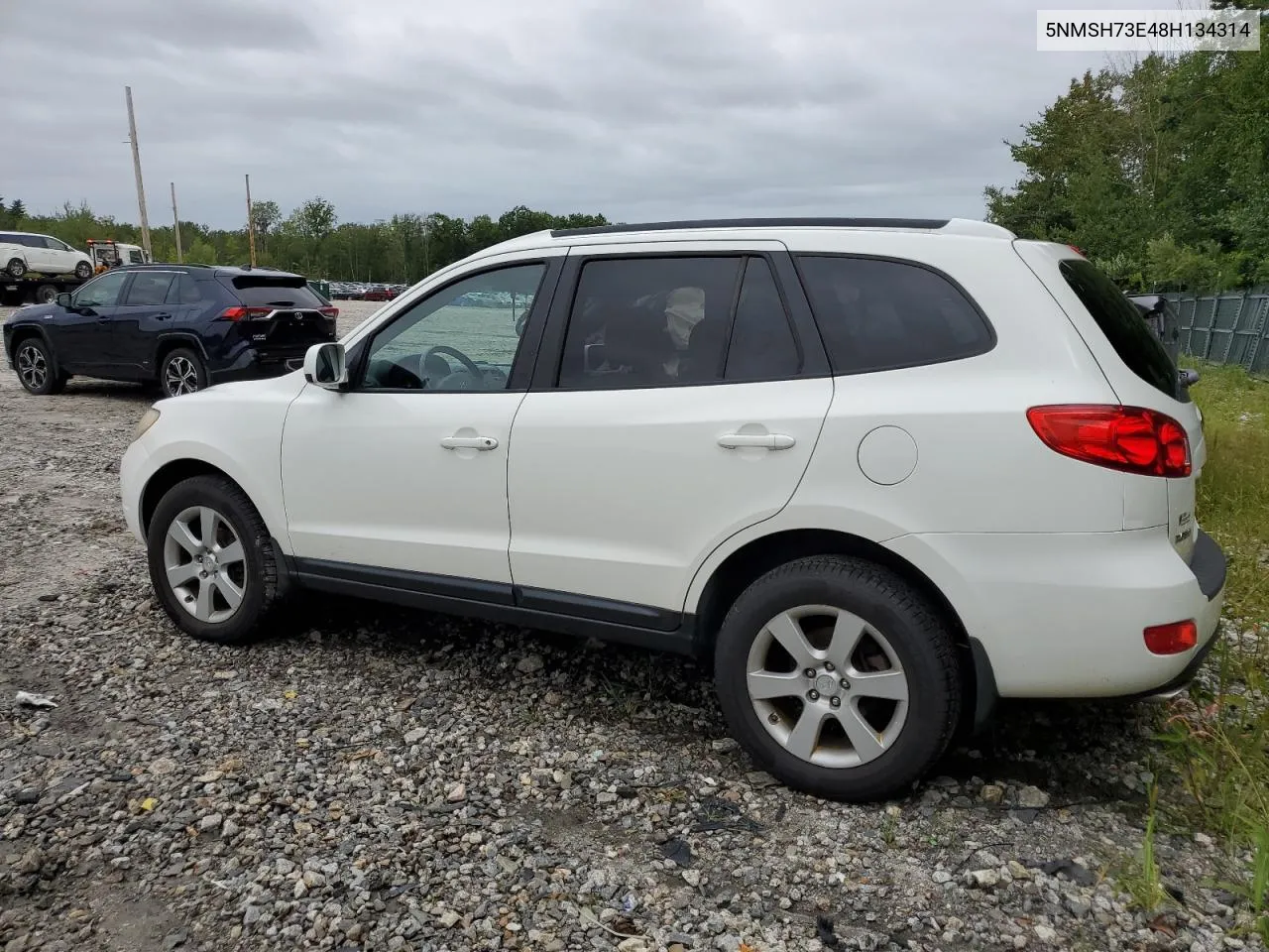 2008 Hyundai Santa Fe Se VIN: 5NMSH73E48H134314 Lot: 67523254