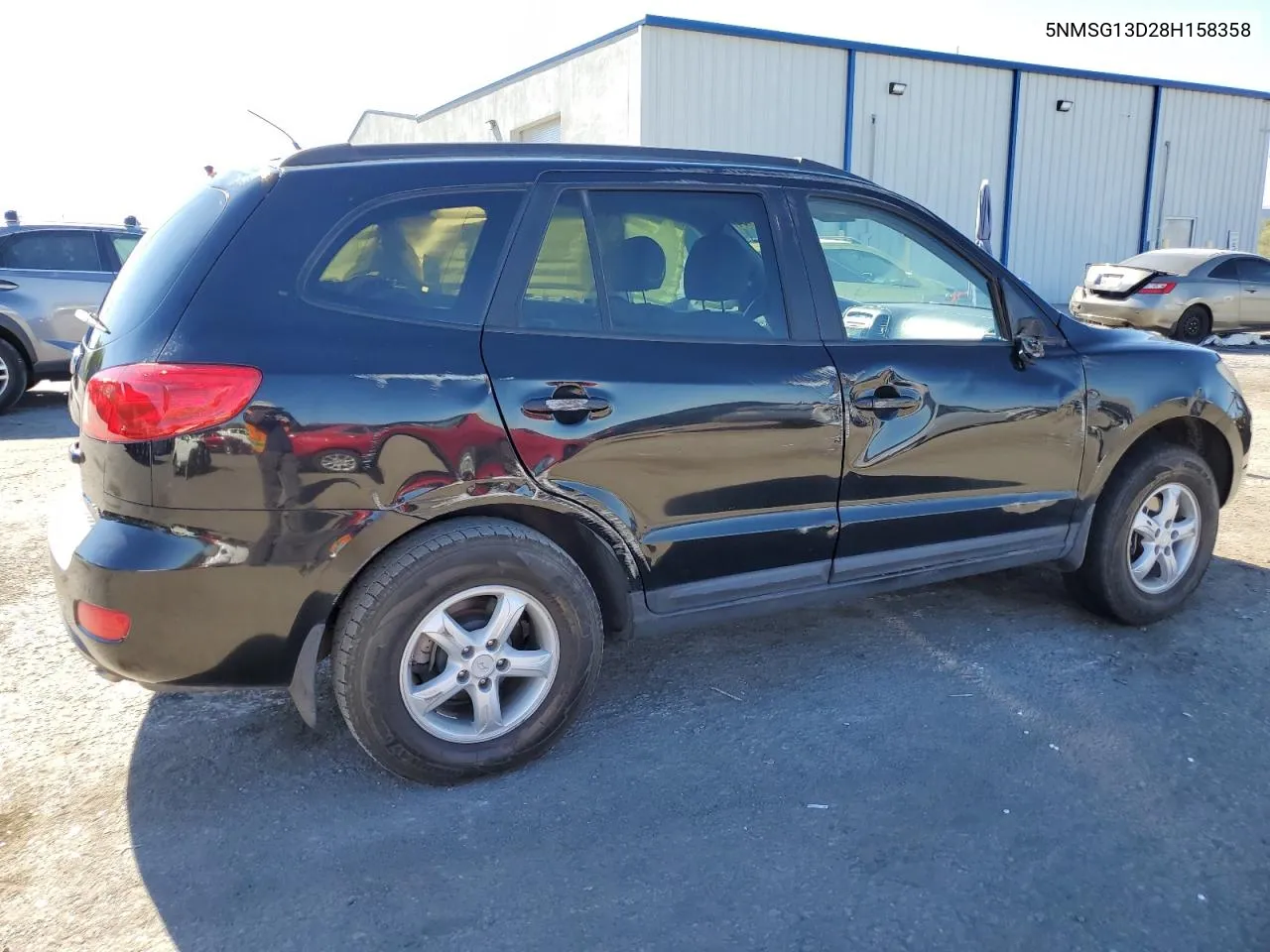 2008 Hyundai Santa Fe Gls VIN: 5NMSG13D28H158358 Lot: 68291434