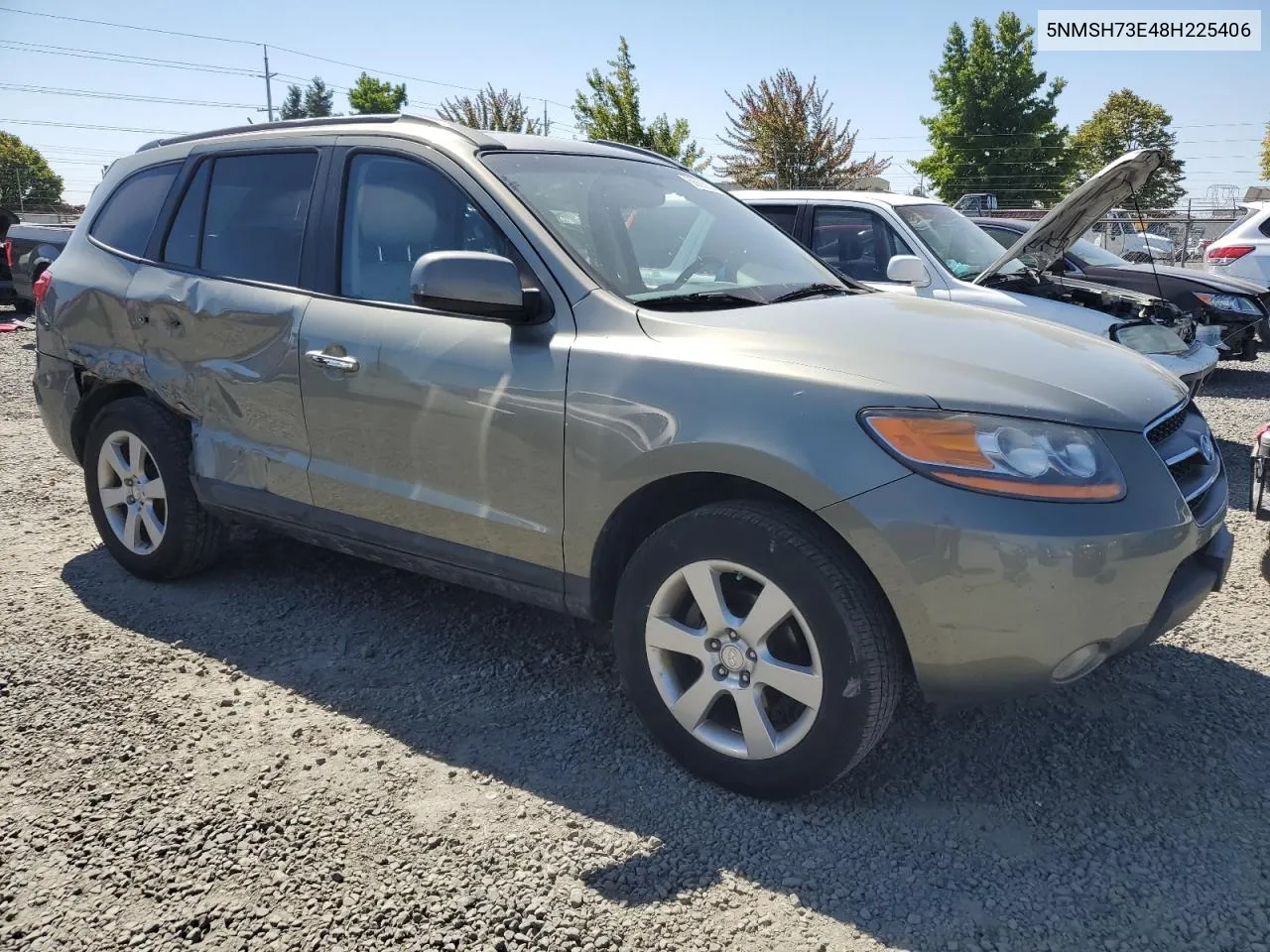 2008 Hyundai Santa Fe Se VIN: 5NMSH73E48H225406 Lot: 68692084