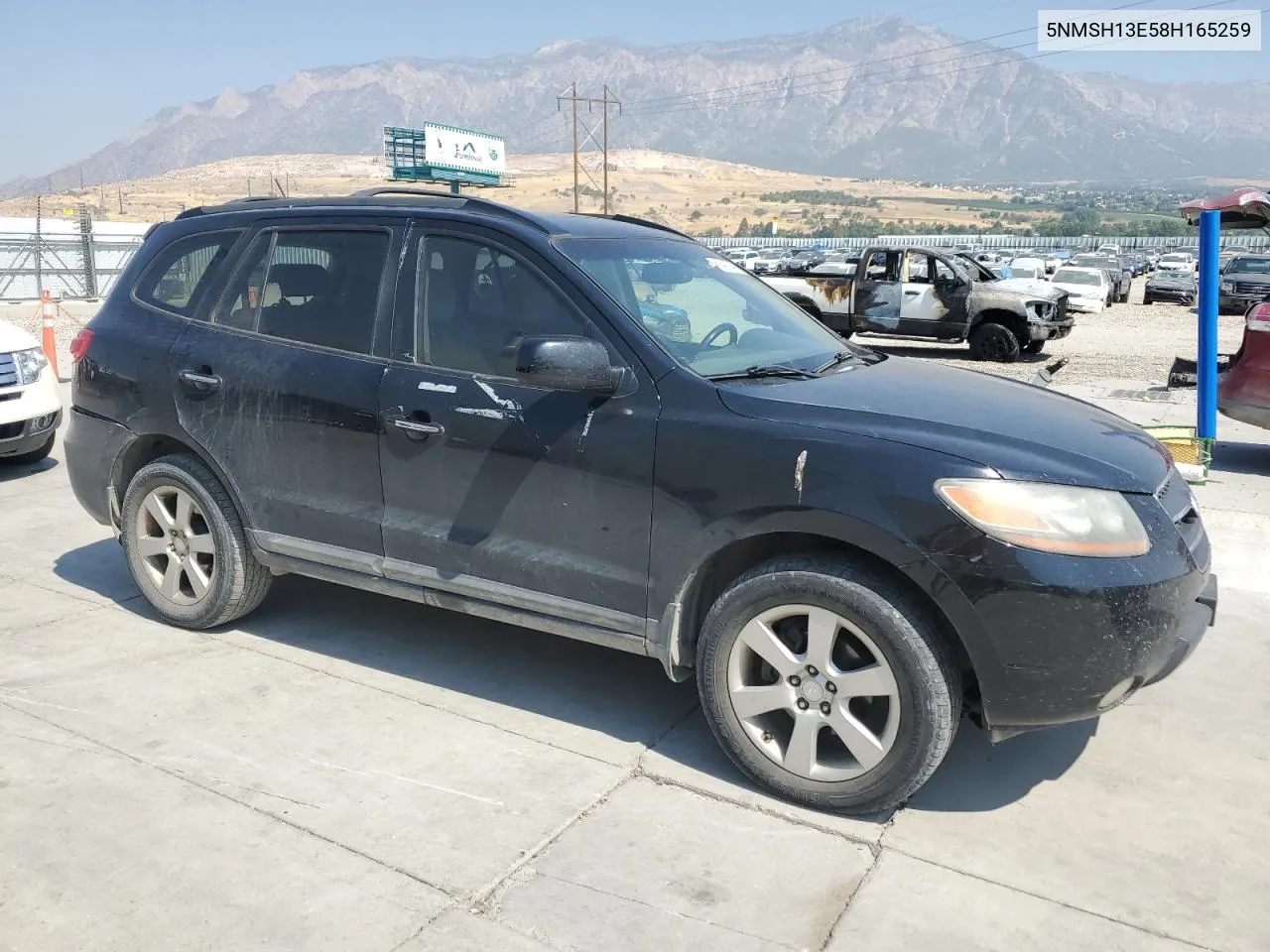 2008 Hyundai Santa Fe Se VIN: 5NMSH13E58H165259 Lot: 69480544