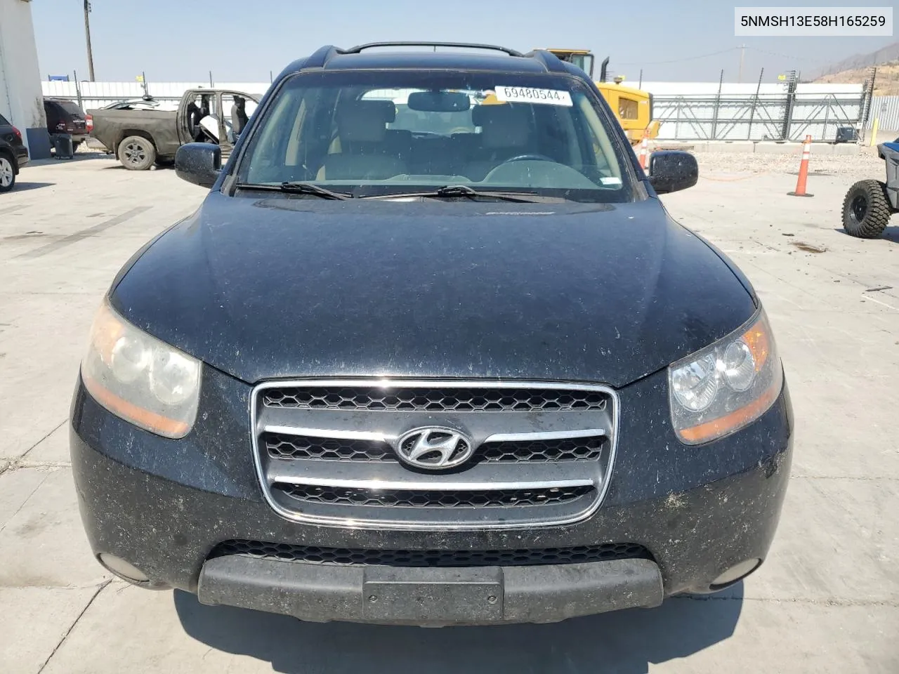 2008 Hyundai Santa Fe Se VIN: 5NMSH13E58H165259 Lot: 69480544