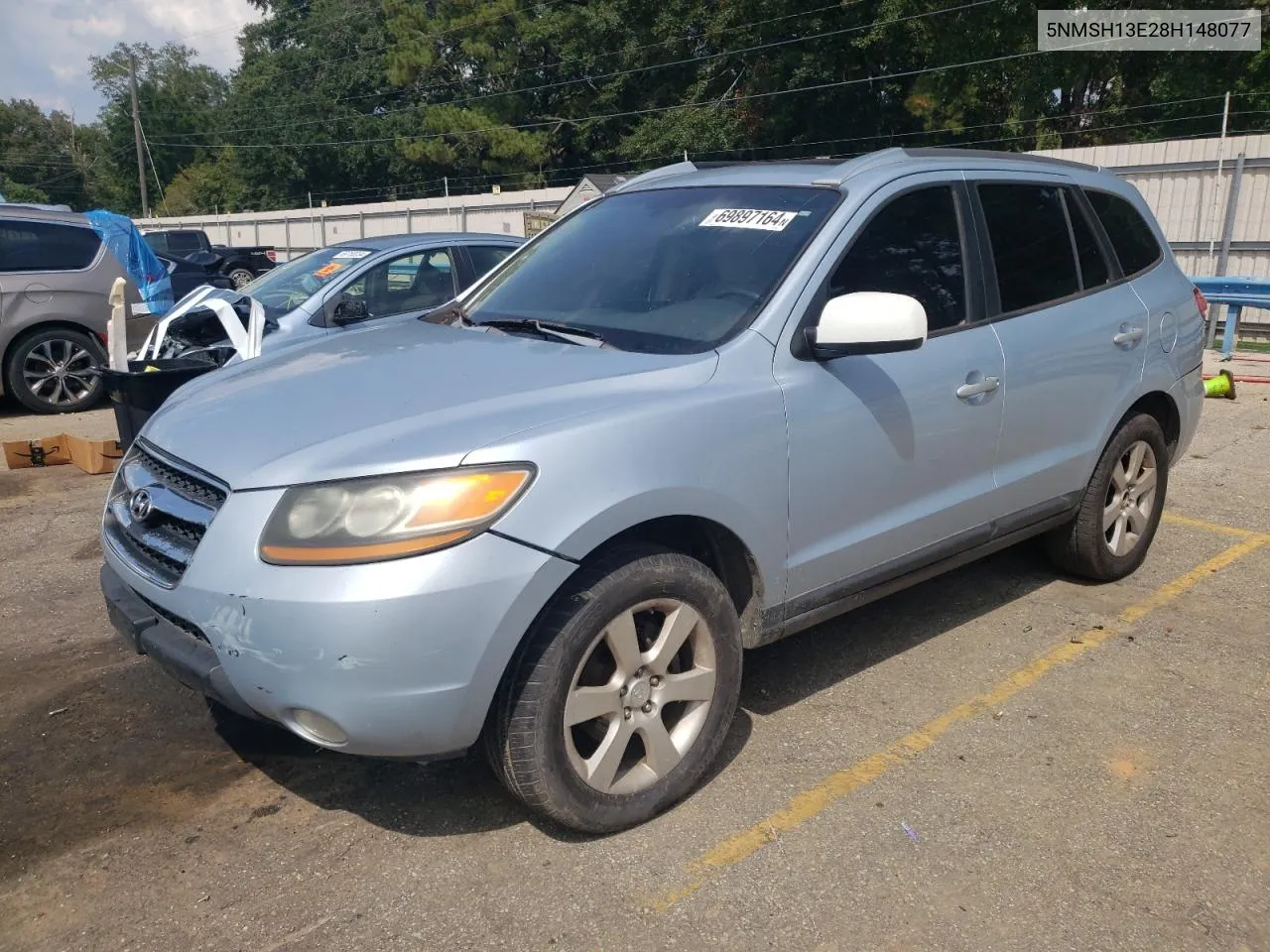 2008 Hyundai Santa Fe Se VIN: 5NMSH13E28H148077 Lot: 69897164