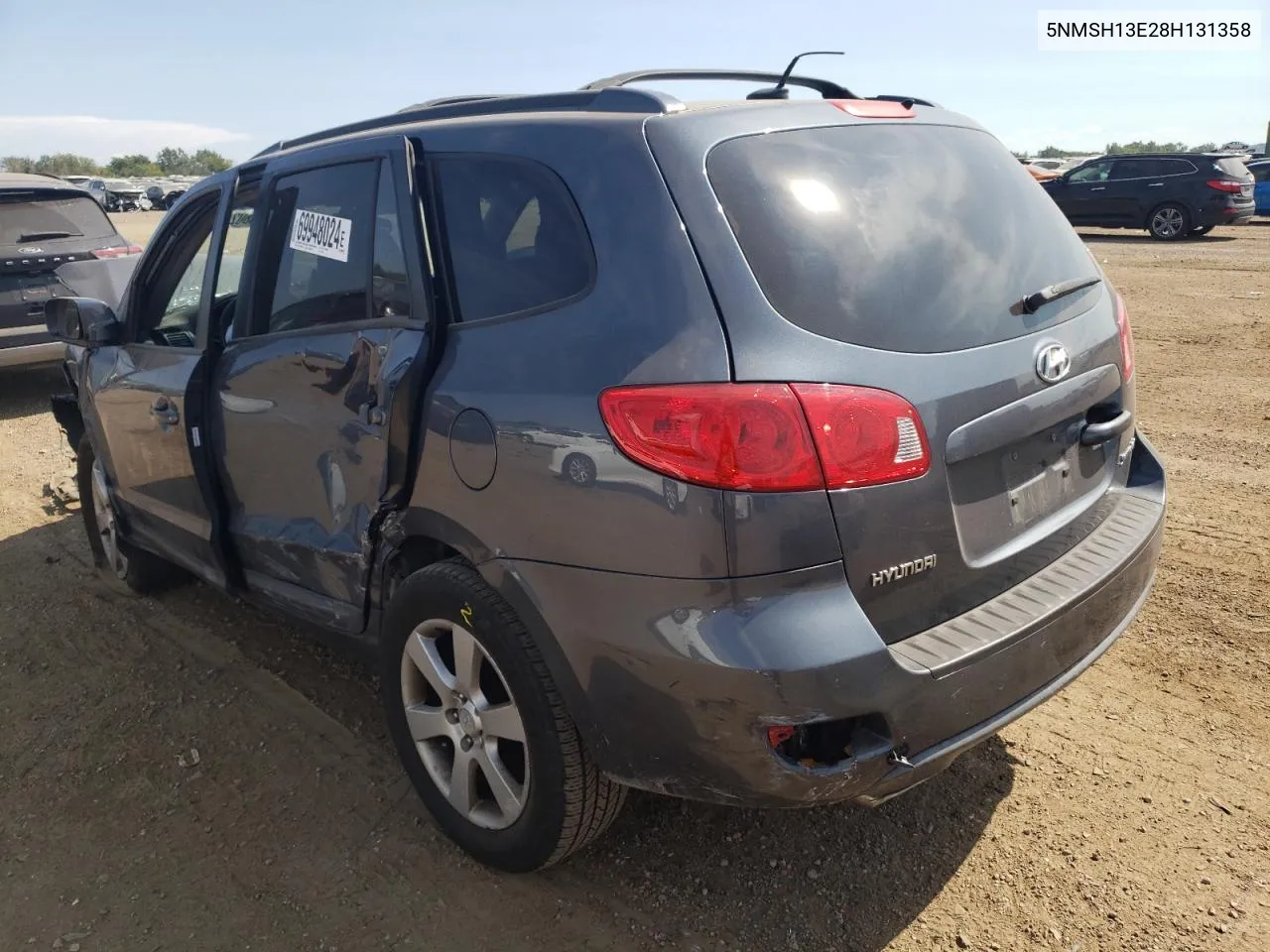 5NMSH13E28H131358 2008 Hyundai Santa Fe Se