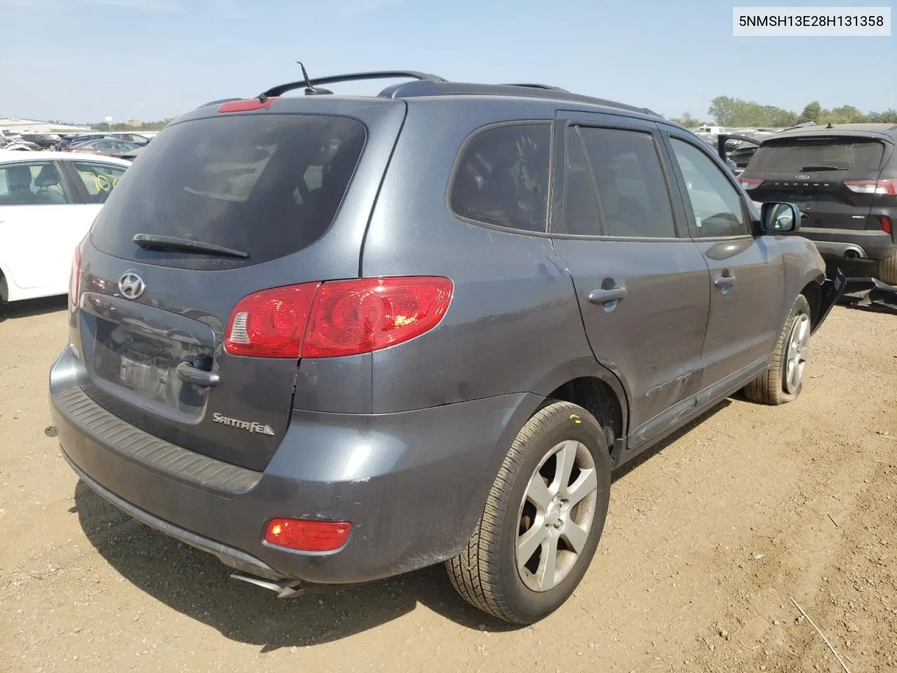 5NMSH13E28H131358 2008 Hyundai Santa Fe Se