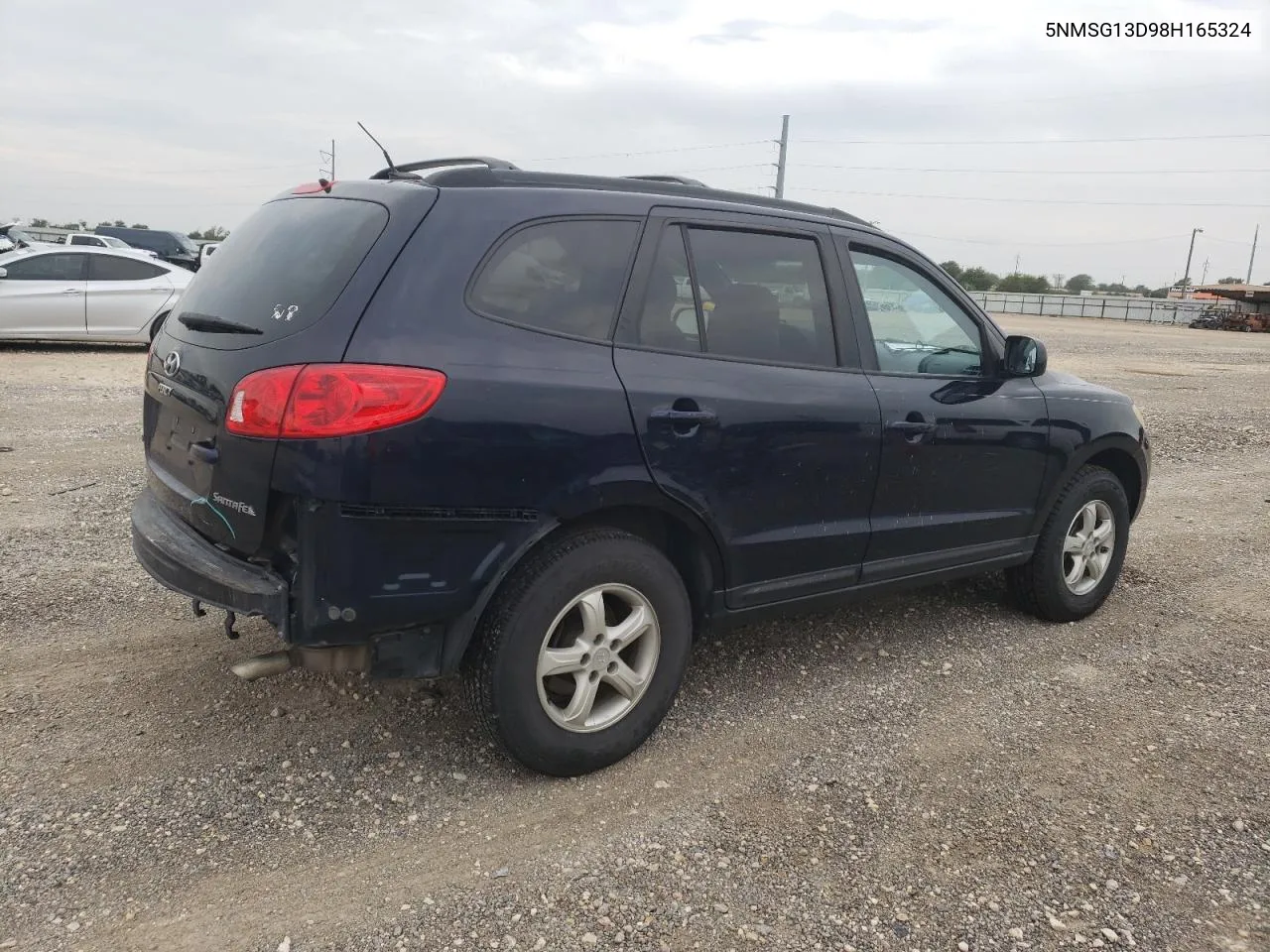 5NMSG13D98H165324 2008 Hyundai Santa Fe Gls