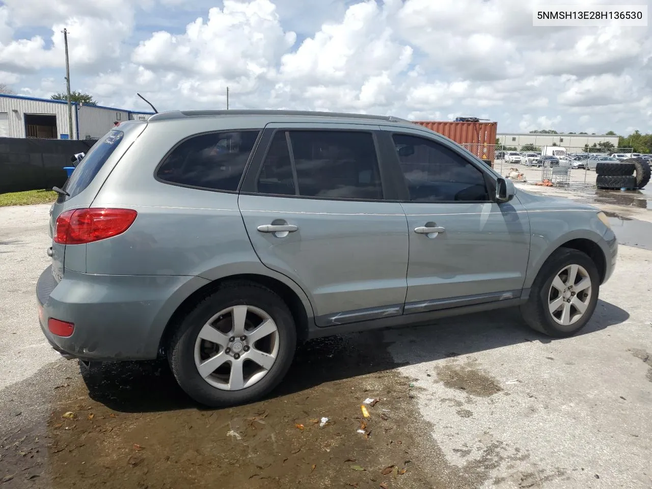 2008 Hyundai Santa Fe Se VIN: 5NMSH13E28H136530 Lot: 70540574