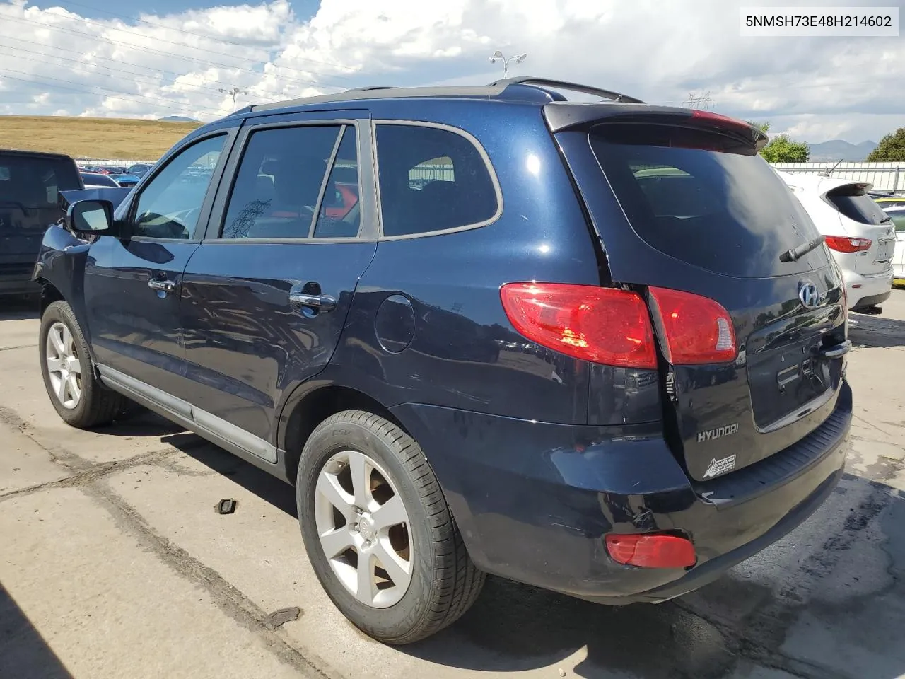 5NMSH73E48H214602 2008 Hyundai Santa Fe Se