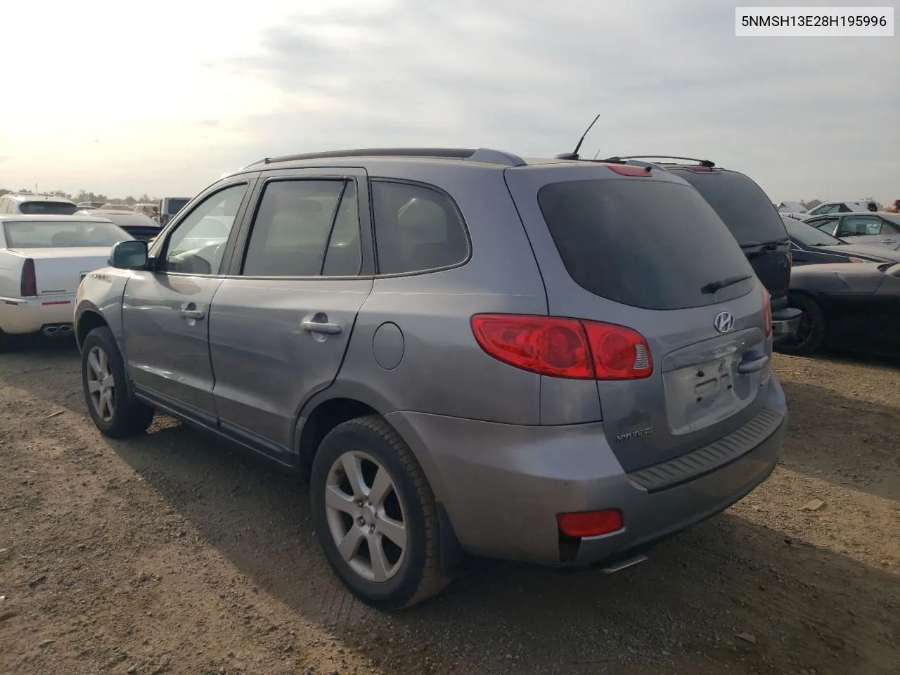 5NMSH13E28H195996 2008 Hyundai Santa Fe Se